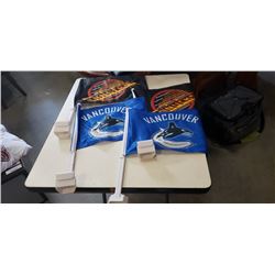 4 new Vancouver Canucks car flags