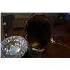 Image 3 : PEWTER DISH AND COPPER COAL HOB