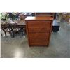 Image 1 : WOOD 5 DRAWER CHEST OF DRAWERS