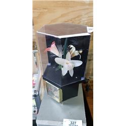 MCM FIBEROPTIC LAMP WITH CLOCK