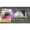 Image 3 : 5 COCA COLA ADVERTS, 2 TIN, 3 FRAMED