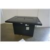 Image 1 : BRAND NEW RATTAN AND GLASS TOP FIRE TABLE RETAIL $999, 55,000 BTU, CSA  APPROVED CAN BE CONVERTED TO