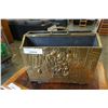Image 1 : BRASS MAGAZINE RACK