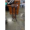 Image 1 : MAHOGANY BARLEY TWIST PLANTER STAND