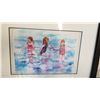Image 3 : SILK PICTURE AND WATERCOLOR