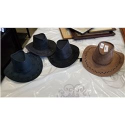 5 NEW COWBOY HATS