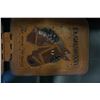 Image 3 : HAND TOOLED SEAT CUSHION AND ANTIQUE CLIPBOARD