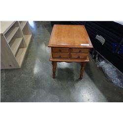VICTORIAVILLE MAPLE 1 DRAWER ENDTABLE