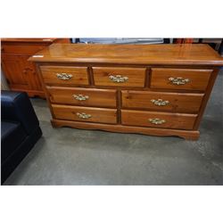 PINE 7 DRAWER DRESSER