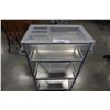 Image 1 : IKEA STAINLESS ROLLING ORGANIZING CART
