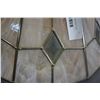Image 2 : LARGE LEADED GLASS HANGING LIGHT