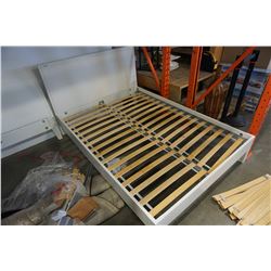 WHITE DOUBLE SIZE IKEA BED FRAME