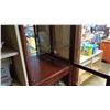 Image 3 : 2 PIECE GLASS WINE DISPLAY CABINET