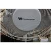 Image 2 : 3 FLOOR FANS - 2 WHITE ONE BLACK