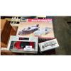 Image 1 : REVELL BASS BUSTERS SET MODEL CAR AND BOAT, UT MDOELS DIE CAST CAR 1:18 AND 1925 KENWORTH STAKE TRUC