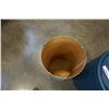 Image 3 : 2 CARDBOARD BARRELS WITH METAL LIDS