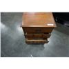 Image 3 : MAPLE 3 DRAWER NIGHTSTAND