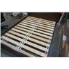 Image 3 : QUEENSIZE ESPRESSO BEDFRAME WITH UNDER BED STORAGE DRAWER