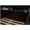 Image 4 : QUEENSIZE ESPRESSO BEDFRAME WITH UNDER BED STORAGE DRAWER