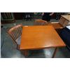 Image 1 : VILAS MAPLE DRAWLEAF DINING TABLE WITH 2 CHAIRS