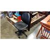 Image 1 : BLACK ROLLING GAS LIFT OFFICE CHAIR