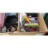 Image 4 : 2 Boxes of novels and collectibles