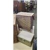 Image 3 : LOT OF WOVEN SEWING BASKETS