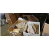 Image 1 : 3 BOXES OF CHINA, CRYSTAL AND DISHES