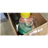 Image 3 : BOX OF TINS, ELECTRIC FIREWORKS LIGHT