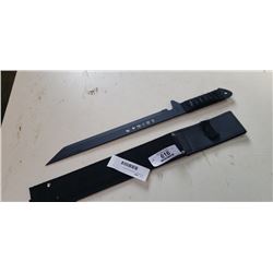STAINLESS SWORD IN SHEATH