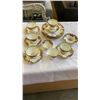 Image 1 : PARAGON TAPESTRY ROSE CHINA, 5 CUPS AND SAUCERS, CREAM AND SUGAR AND PLATES