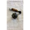 Image 2 : 3 leather belts and mace