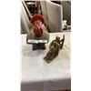 Image 1 : 2 MARBLE BOOKENDS, STONE BEGODA AND TURKEY CANDLE
