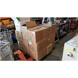 PALLET OF ESTATE HOUSEHOLD ITEMS, DECOR, ARTIFICIAL PLANTS, KITCHEN ITEMS, NO MAJOR VALUE