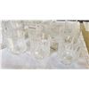 Image 2 : LOT OF CRYSTAL DRINKING GLASSES AND SHOOTERS AND SUNDAE DISHES