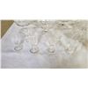 Image 3 : LOT OF CRYSTAL DRINKING GLASSES AND SHOOTERS AND SUNDAE DISHES