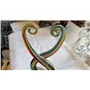 Image 4 : ART GLASS BASKET AND CENTERPIECE