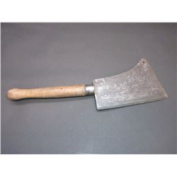 Unmarked Cleaver- 10.25" X 7.25" Blade- 12.25" Handle