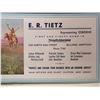 Image 2 : 1925 Bozeman Roundup Association Envelope- Missoula Mt Studebaker Advertisement Card- ER Tietz Ad