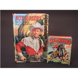 Roy Rogers Book And Red Ryder Book