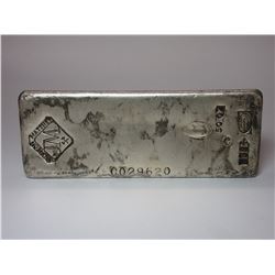 Marked Johnson Matthew 50 Oz Silver Bar- Marked JM Ltd Canada Assay Office .999- #Co29620