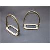 Image 1 : Stirrups Marked Made In England- Never Rust- 5.25" X 5"