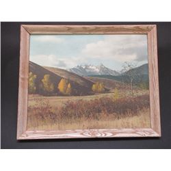 Signed Ernst Peterson Photo- 4/67- 22" X 18"