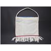 Image 4 : Beaded And Fringed Possible Bag W/ Handle- 14.5" X 12.5"