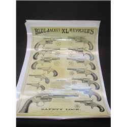 5 Bluejacket And XL Revolvers Posters- 25" X 18"