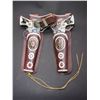 Image 1 : Double Gun Belt w/ 2 Cap Guns