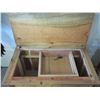 Image 3 : Log Cedar Chest W Drawer- 35"W X 24"H X 23"D
