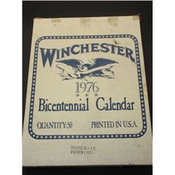 5 Winchester 1976 Calendars- Original Box