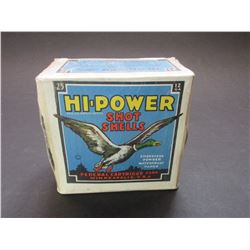 Box Of Paper Hi- Power 12Ga Shot Shells- 3.25" X 1.125 X 5