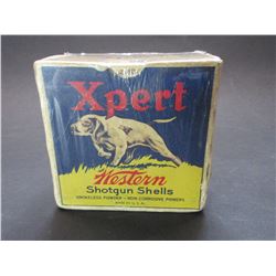 Box Of Paper 12 Ga Western Xpert Shotgun Shells- Marked Us Property- 00 Buck